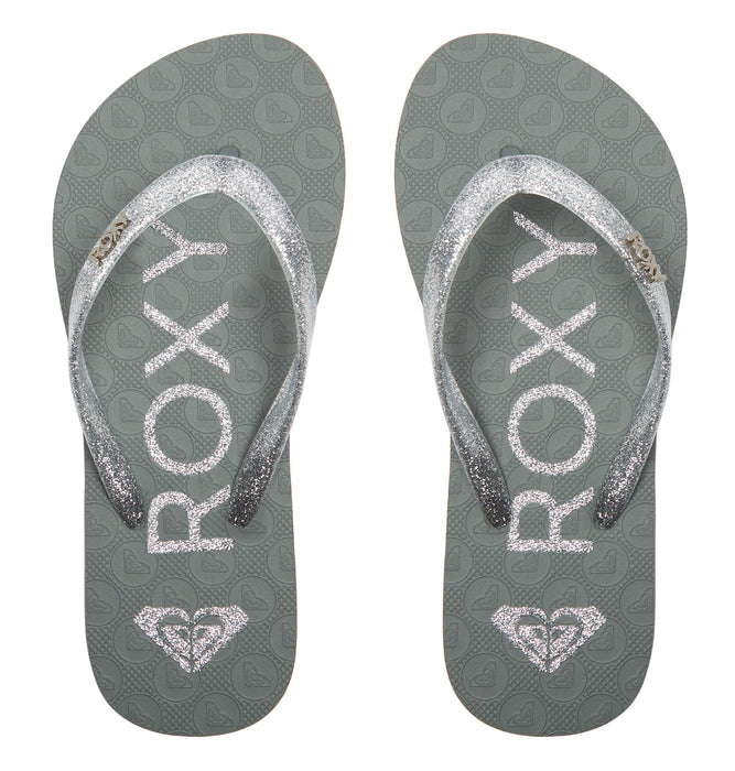 【OUTLET】Roxy キッズ RG VIVA SPARKLE ビーチサンダル