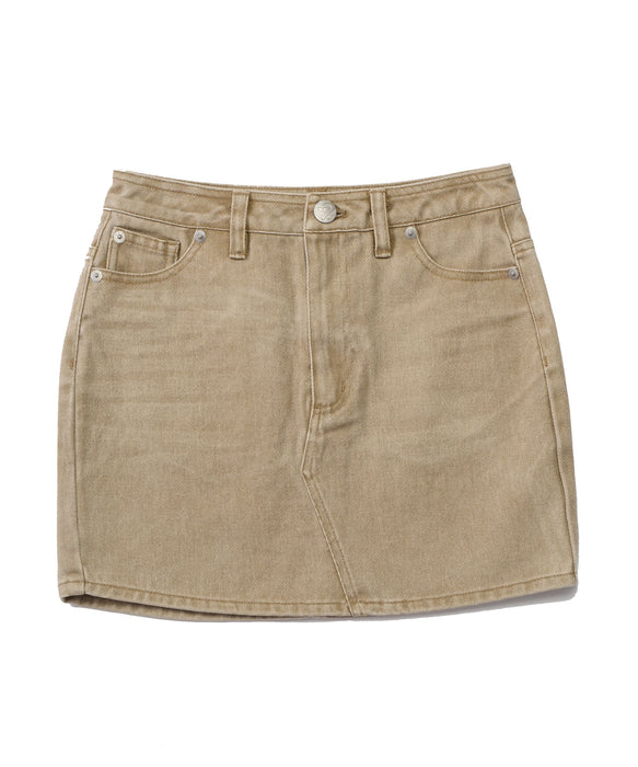 ROXY キッズ MINI TIDAL TWILL SKIRT ウォッシュドミニスカート 【2026年秋冬モデル】