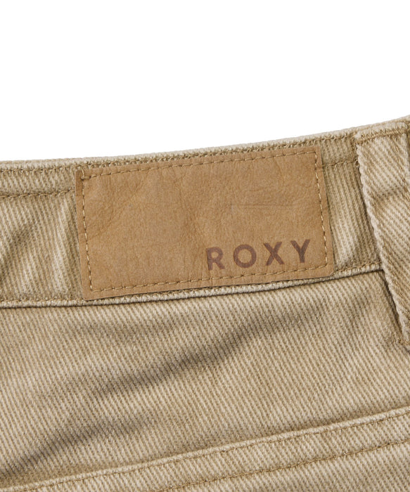 ROXY キッズ MINI TIDAL TWILL SKIRT ウォッシュドミニスカート 【2026年秋冬モデル】