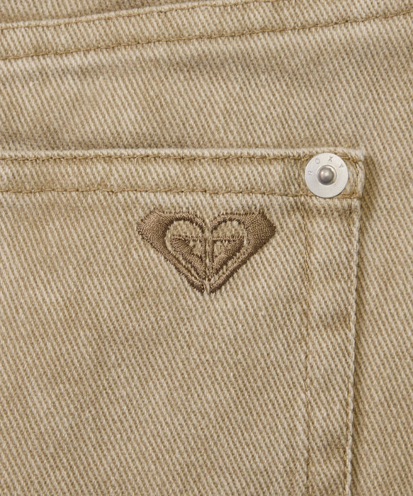ROXY キッズ MINI TIDAL TWILL SKIRT ウォッシュドミニスカート 【2026年秋冬モデル】