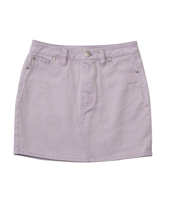 ROXY キッズ MINI TIDAL TWILL SKIRT ウォッシュドミニスカート 【2026年秋冬モデル】