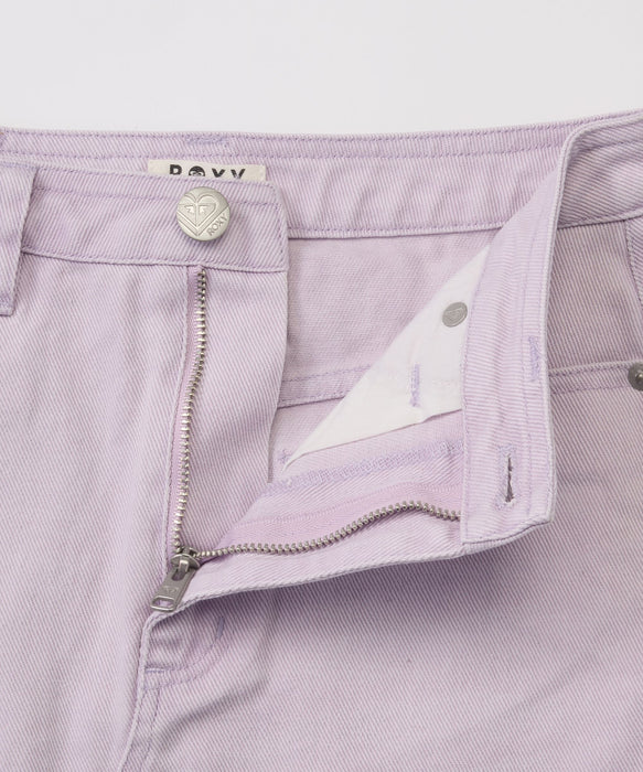 ROXY キッズ MINI TIDAL TWILL SKIRT ウォッシュドミニスカート 【2026年秋冬モデル】
