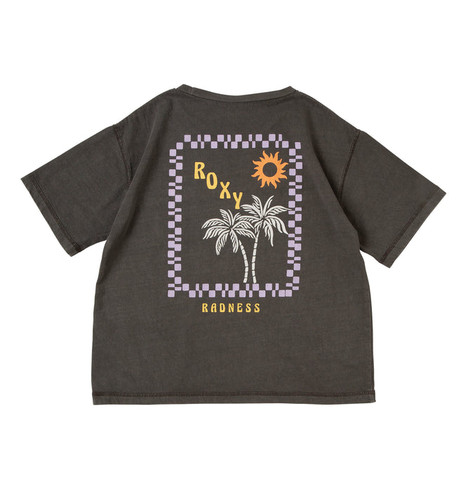 【BUY 2 20%OFF】【OUTLET】Roxy キッズ MINI MORNING HIKE Tシャツ (100-150cm)