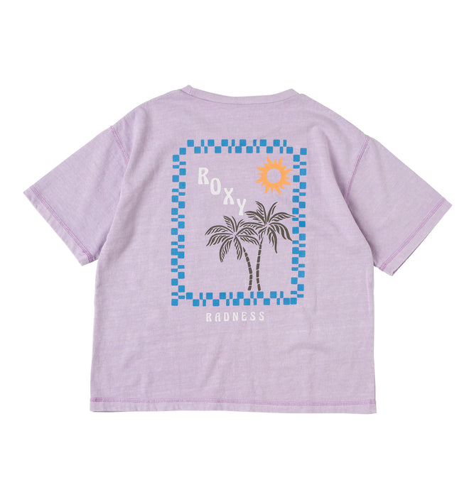 【BUY 2 20%OFF】【OUTLET】Roxy キッズ MINI MORNING HIKE Tシャツ (100-150cm)