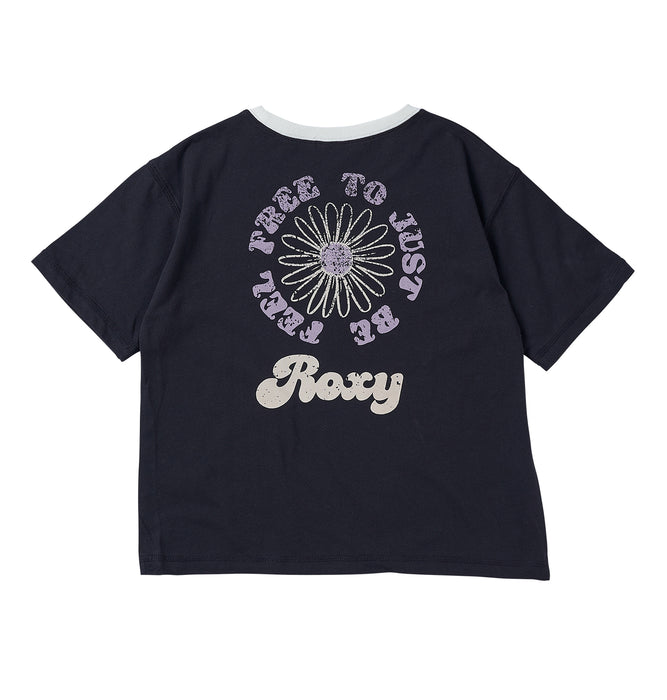 Roxy キッズ MINI FEEL FREE Tシャツ