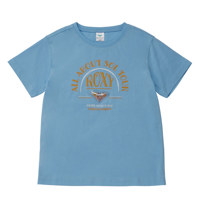 Roxy キッズ MINI CHIQUITITA Tシャツ