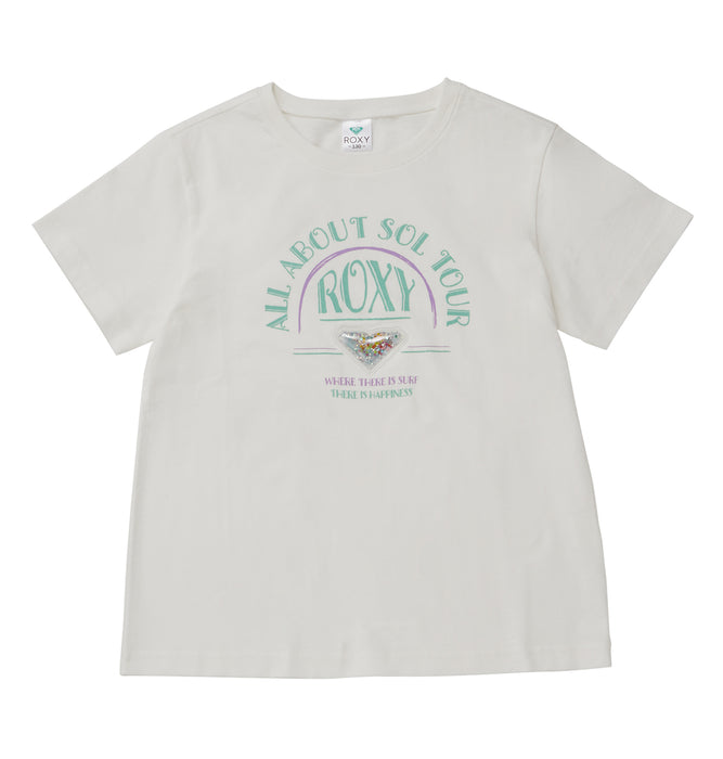 Roxy キッズ MINI CHIQUITITA Tシャツ