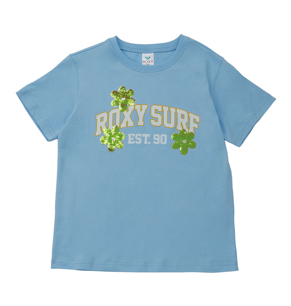 OUTLET】Roxy MINI TREASURE キッズ 子供用 半袖Tシャツ スパンコール