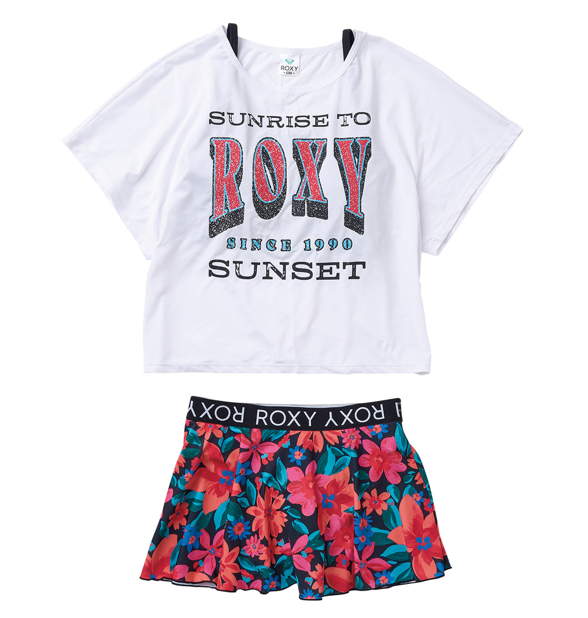 OUTLET】Roxy MINI ARENA キッズ 子供用 水着 タンキニセット