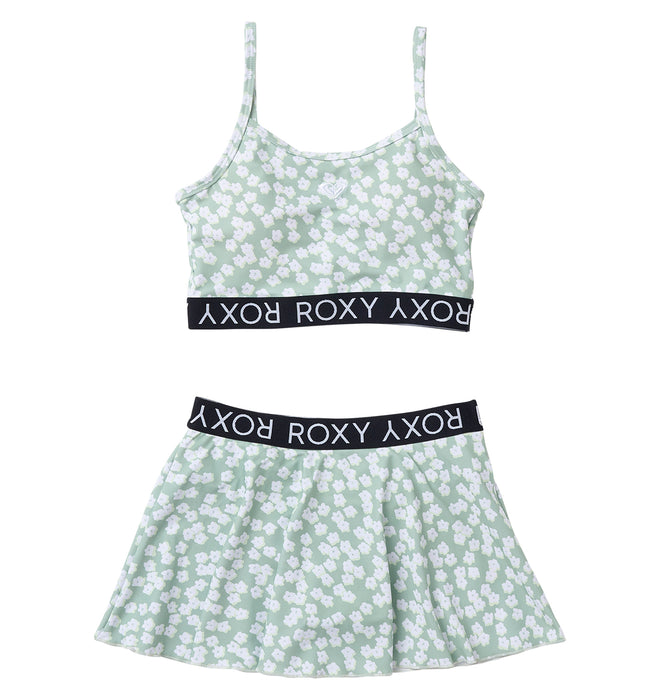 Roxy キッズ MINI ARENA 水着3点セット