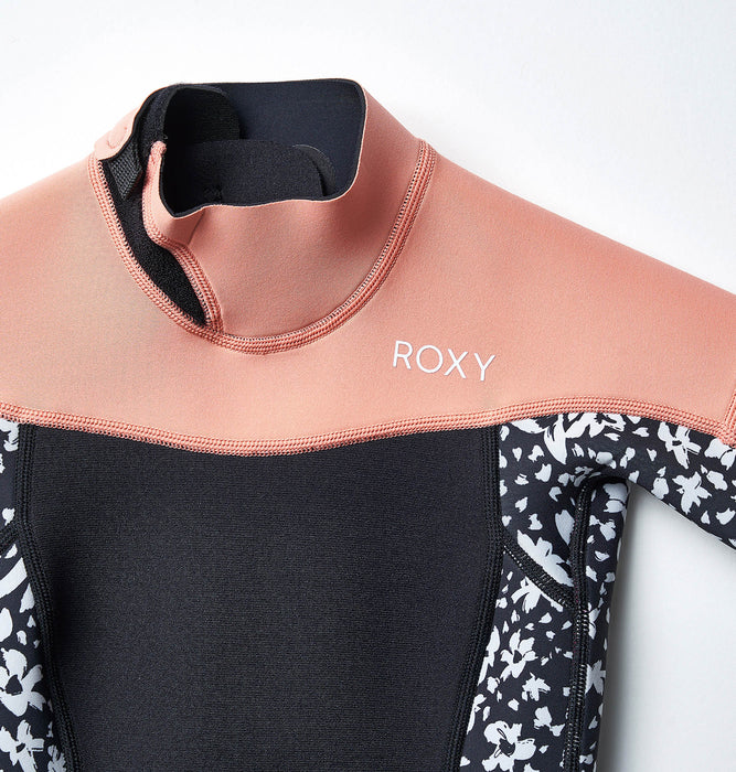 【BUY 2 20%OFF】【OUTLET】Roxy キッズ GIRL 2.5/2 SWELL BZ FL FLOCK フルスーツ (120-150cm)