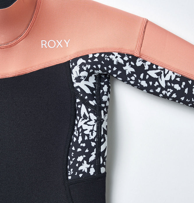 【BUY 2 20%OFF】【OUTLET】Roxy キッズ GIRL 2/2 SWELL BZ SS SP FLOCK スプリングスーツ (120-150cm)