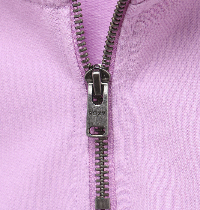 【BUY 2 20%OFF】【OUTLET】Roxy キッズ MINI ROXY BEACH HALF ZIP ハーフジッププルオーバー (100-150cm)