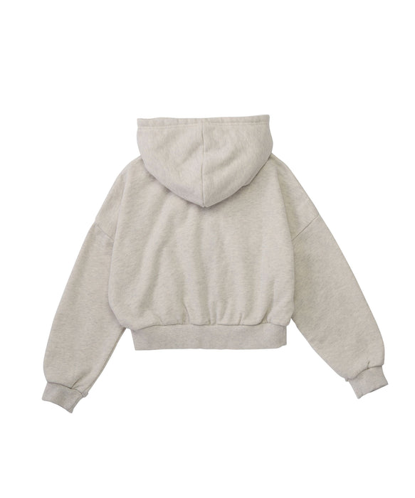 ROXY キッズ MINI SALT FADE ZIP パッチロゴ ジップフーディ スウェットパーカー 【2026年秋冬モデル】