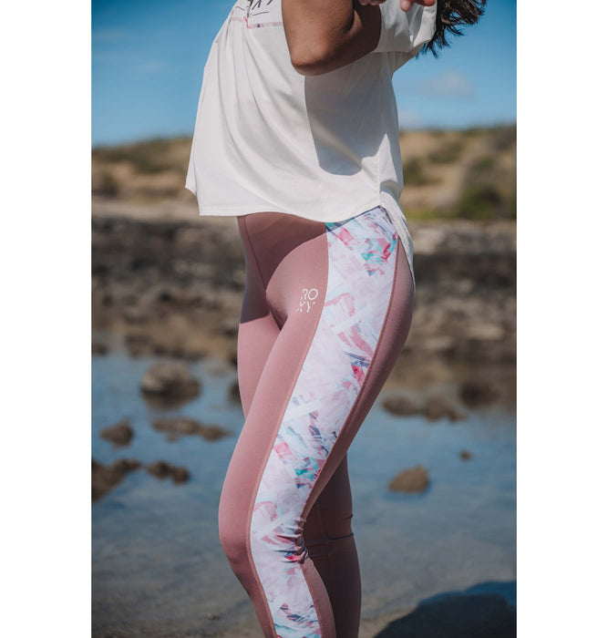 Roxy 水陸両用 速乾 UVカット レギンス HEALING TIME LEGGINGS VER2