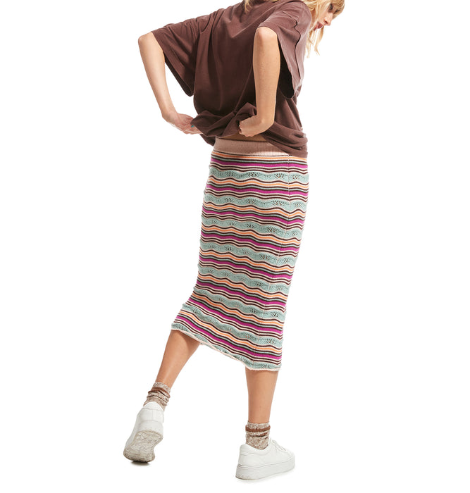 【OUTLET】Roxy SAILING FLOW SKIRT ニット スカート