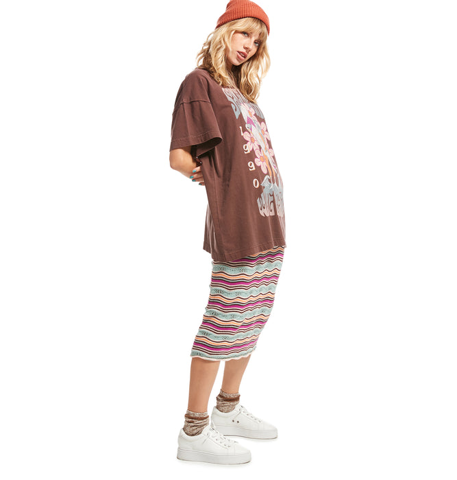 【OUTLET】Roxy SAILING FLOW SKIRT ニット スカート