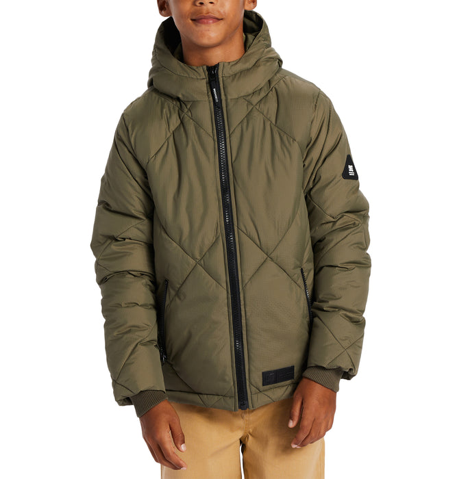 【BUY 2 20%OFF】【OUTLET】DC Shoes PASSAGE PUFFER BOY キッズ ジャケット