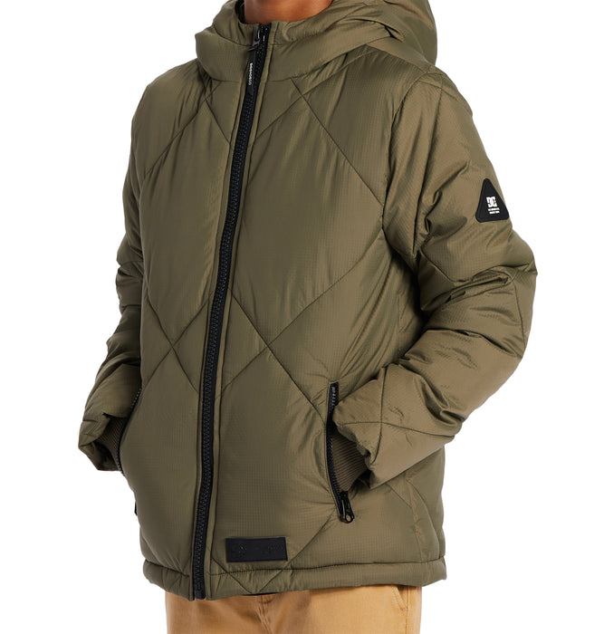 【BUY 2 20%OFF】【OUTLET】DC Shoes PASSAGE PUFFER BOY キッズ ジャケット