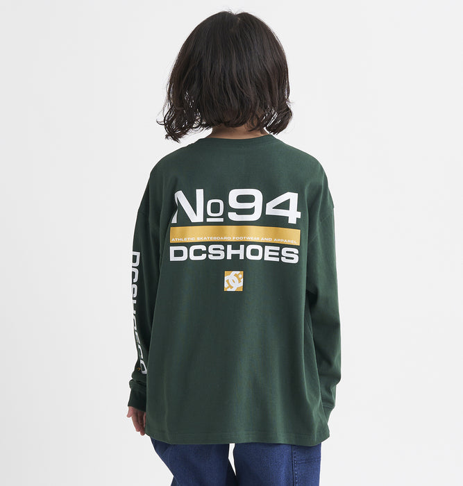 【BUY 2 20%OFF】【OUTLET】DC Shoes 23 KD 94 LS キッズ Tシャツ ロンT