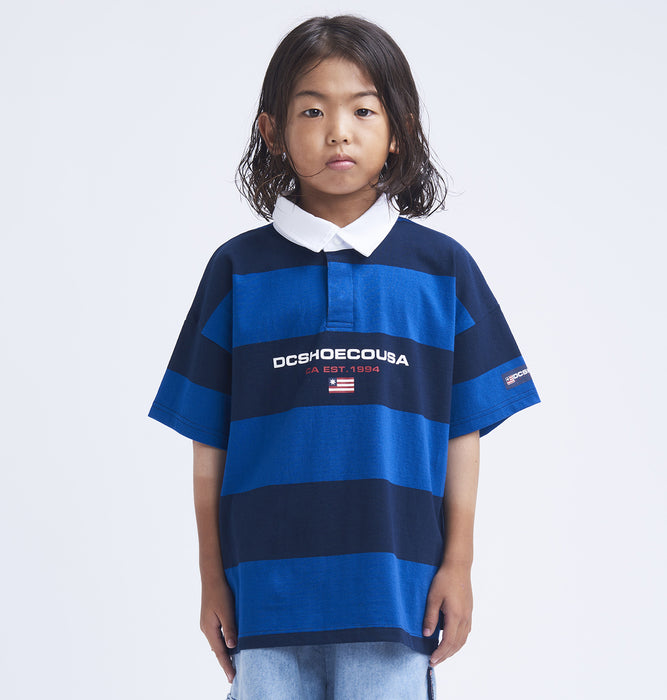 【BUY 2 20%OFF】【OUTLET】DC Shoes 23 KD BORDER POLO SS ポロシャツ キッズ