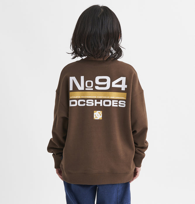 【BUY 2 20%OFF】【OUTLET】DC Shoes 23 KD 94 CREW PULLOVER キッズ スウェット プルオーバー