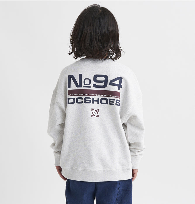 【BUY 2 20%OFF】【OUTLET】DC Shoes 23 KD 94 CREW PULLOVER キッズ スウェット プルオーバー