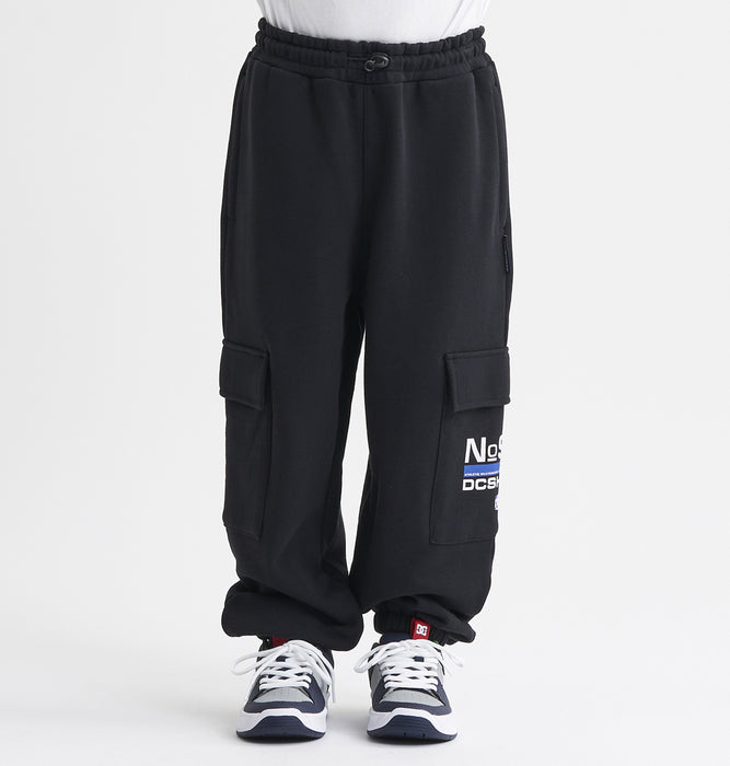 【BUY 2 20%OFF】【OUTLET】DC Shoes 23 KD FLEECE CARGO PANT キッズ フリース カーゴパンツ