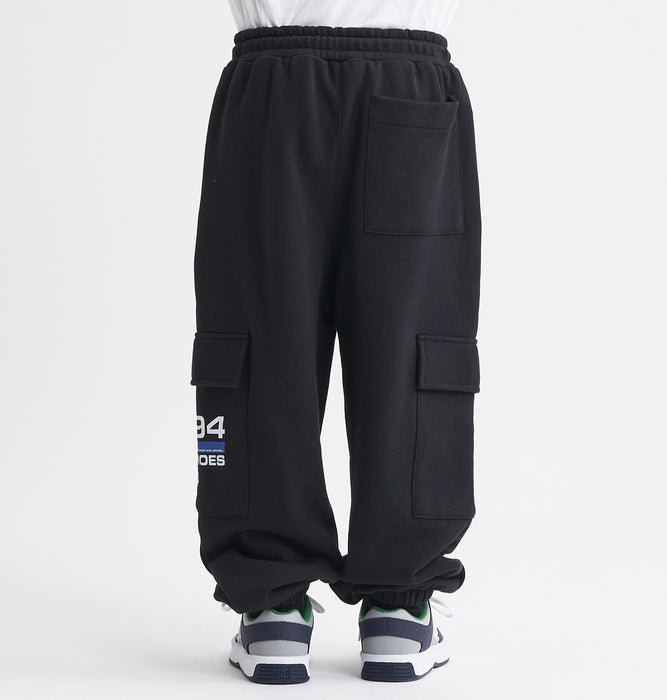 【BUY 2 20%OFF】【OUTLET】DC Shoes 23 KD FLEECE CARGO PANT キッズ フリース カーゴパンツ