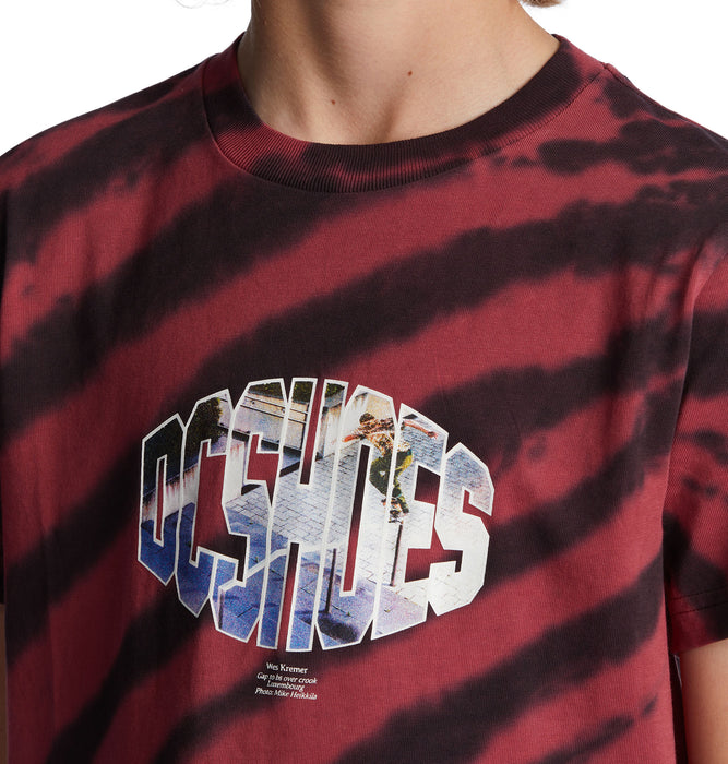 【BUY 2 20%OFF】【OUTLET】DC Shoes WES SS BOY キッズ Tシャツ