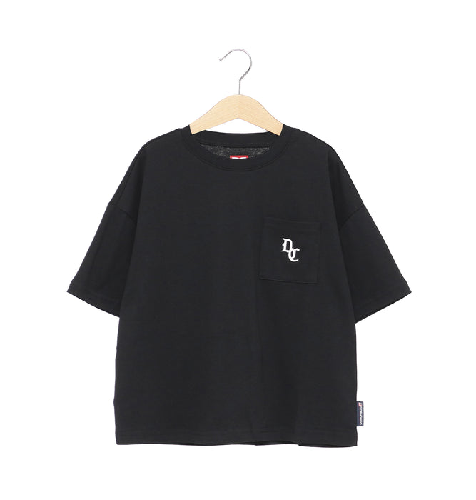 【BUY 2 20%OFF】【OUTLET】DC Shoes 23 KD BACK OLD ENGLISH SS Tシャツ キッズ