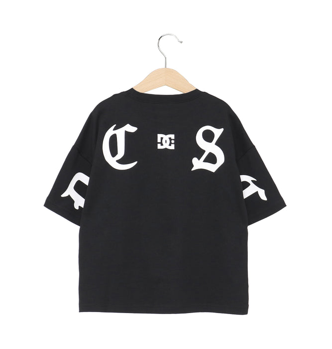 【BUY 2 20%OFF】【OUTLET】DC Shoes 23 KD BACK OLD ENGLISH SS Tシャツ キッズ