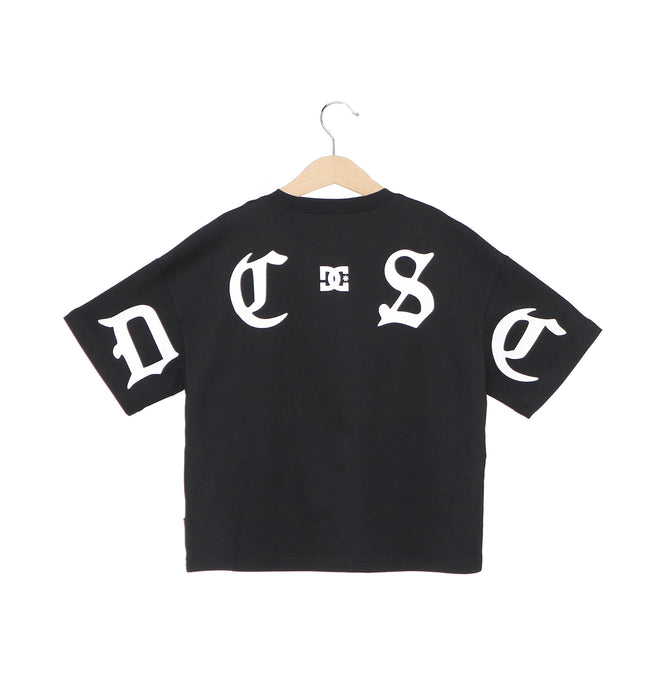 【BUY 2 20%OFF】【OUTLET】DC Shoes 23 KD BACK OLD ENGLISH SS Tシャツ キッズ