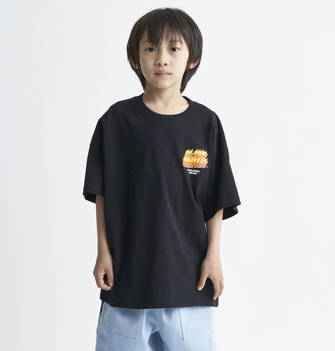 DC Shoes 24 KD BURNER SS キッズ Tシャツ