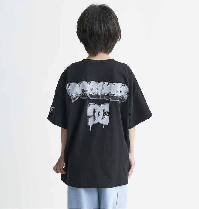 DC Shoes 24 KD TAKEEE8 GRAFF FT SS キッズ Tシャツ