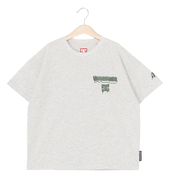 DC Shoes 24 KD TAKEEE8 GRAFF FT SS キッズ Tシャツ