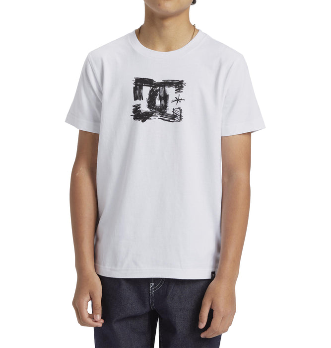 DC Shoes SKETCHY SS BOY キッズ Tシャツ