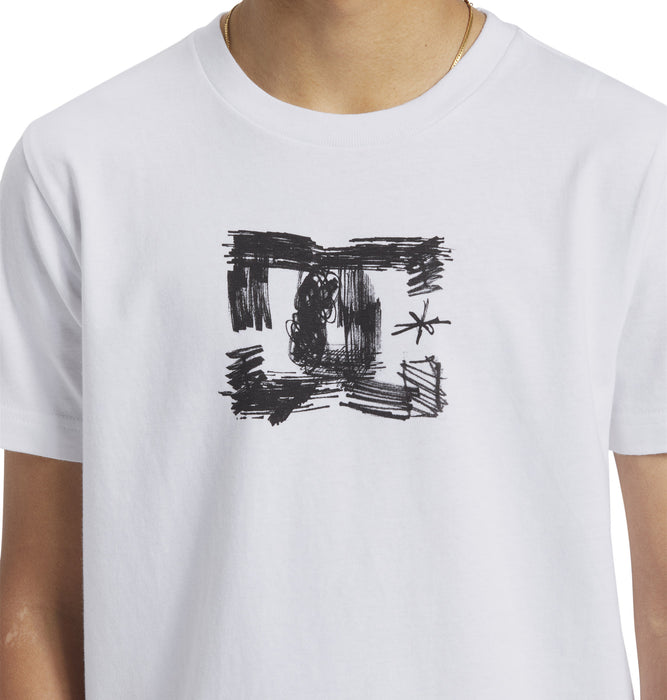 DC Shoes SKETCHY SS BOY キッズ Tシャツ